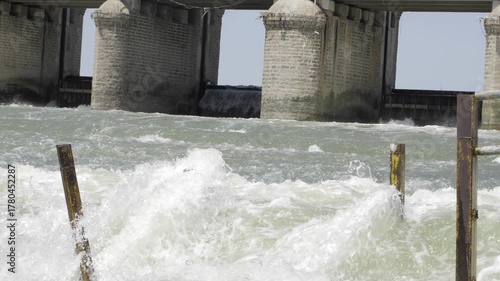 Grand Canal - Majestic Waterway with Bridge in India