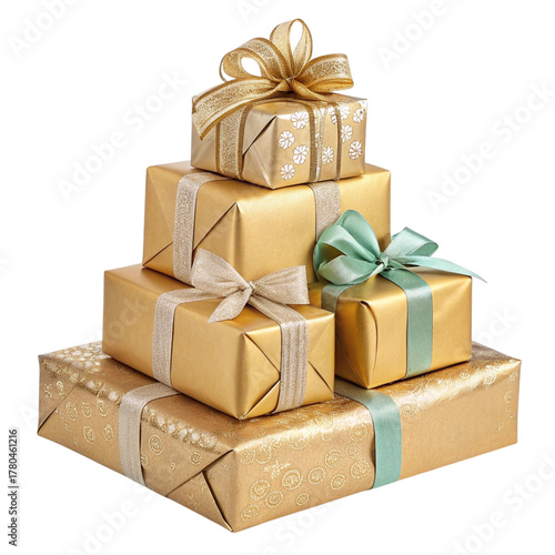 Gift box isolated on white