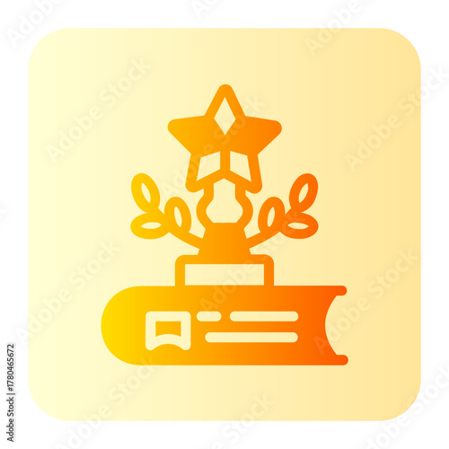 best seller gradient icon