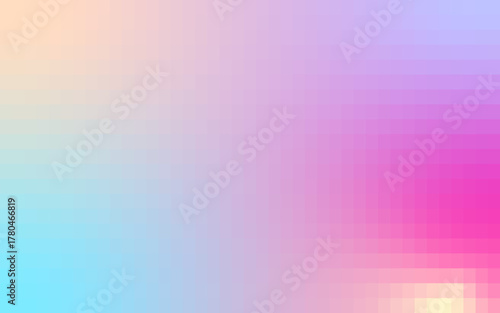 Pastel Gradient Abstract Background with Soft Pixel Texture