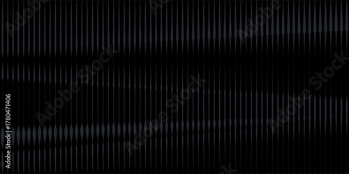 Sleek black background with vertical stripes. The black background has a subtle textured pattern, enhancing its modern, elegant black style. Digital background vector. Black background.