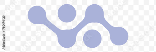 Set black meta balls isolated on a white background. Modern contemporary geometric shapes and elements. Meta ball pattern. Liquid drops or morph shapes background. 