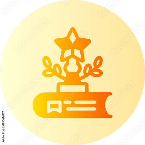 best seller gradient icon