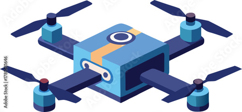 Isometric Surveillance Drone for High-Resolution Aerial Mapping and Security