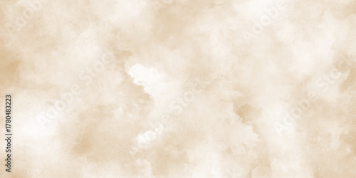 Watercolor art background vector ,abstract beige splotchy ink watercolor paper background ,Vintage grunge surface. Empty blank. Brushstrokes and splashes. Painted template for design.