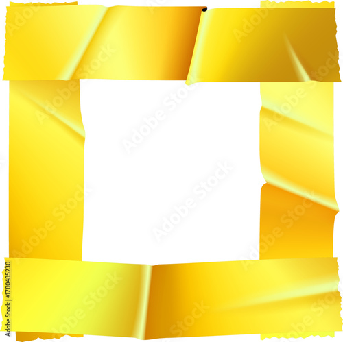 Sellotape Stripe Frame