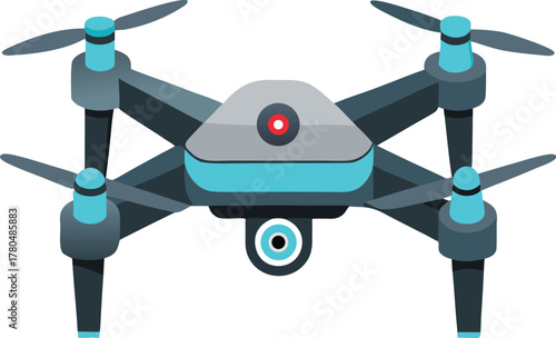 Smart Sensor Quadcopter Drone Navigation Safety Obstacle Avoidance