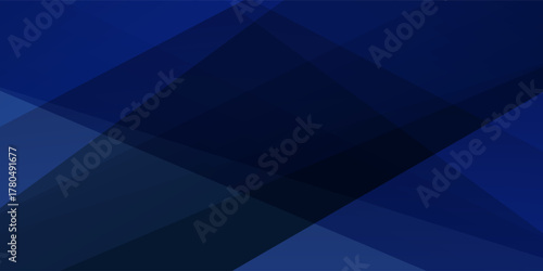 Modern dark blue paper background with dark 3d layered line triangle texture in elegant website or textured paper design. eps10
