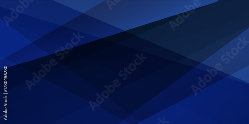 Modern dark blue paper background with dark 3d layered line triangle texture in elegant website or textured paper design. eps10
