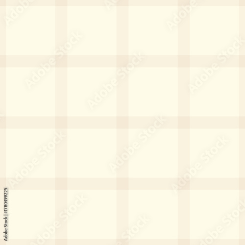 Silk vector texture fabric, canadian background textile seamless. Refresh pattern tartan check plaid in beige and light colors.