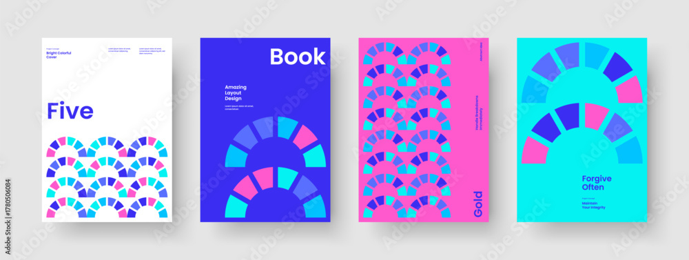 Obraz premium Abstract Business Presentation Design. Isolated Banner Template. Geometric Background Layout. Book Cover. Report. Flyer. Brochure. Poster. Advertising. Catalog. Newsletter. Handbill. Notebook