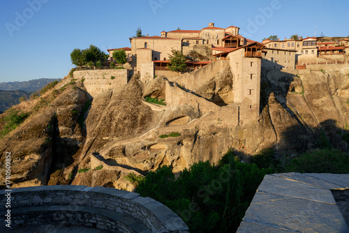 Orthodox Monasteries floating in the sky