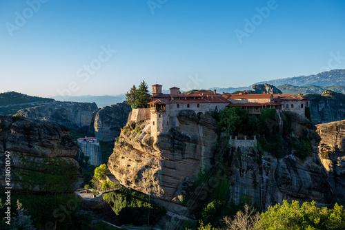Orthodox Monasteries floating in the sky