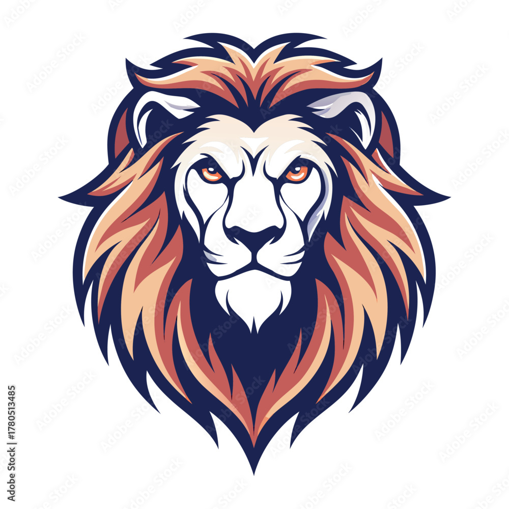 Obraz premium A lion logo 
