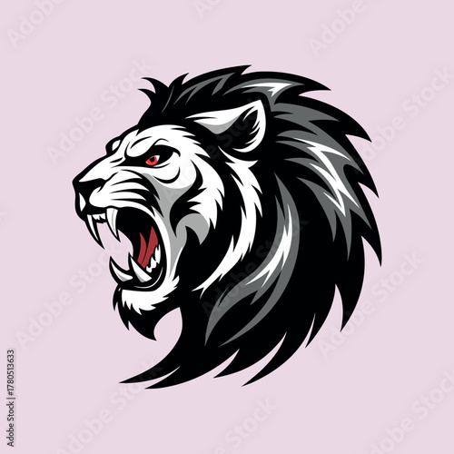 A lion logo 