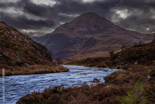 Ben Stack in the far north of the Scottish Highlands.