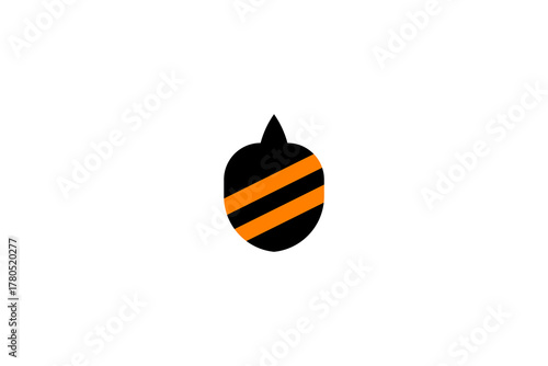 HeartGlyph: A Modern Illustration of a Heart-Shaped Symbol for Love, Wellness, and Brand Identity