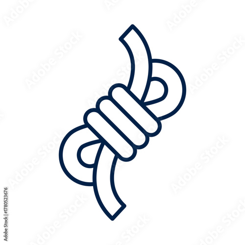 Rope vector illustration icon design trendy