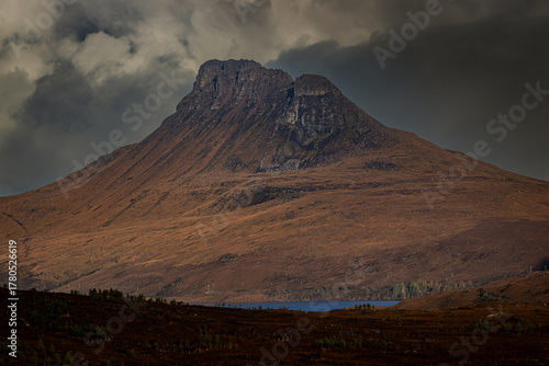 Stac Pollaidh in the Assynt region of the Scottish Highlands
