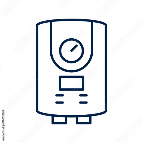Water heater vector illustration icon design trendy