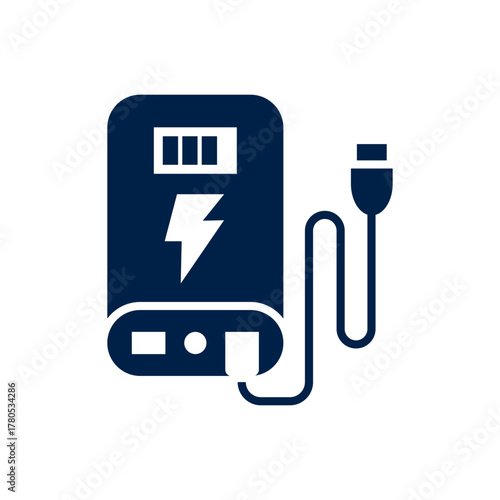 Power bank vector illustration icon design trendy