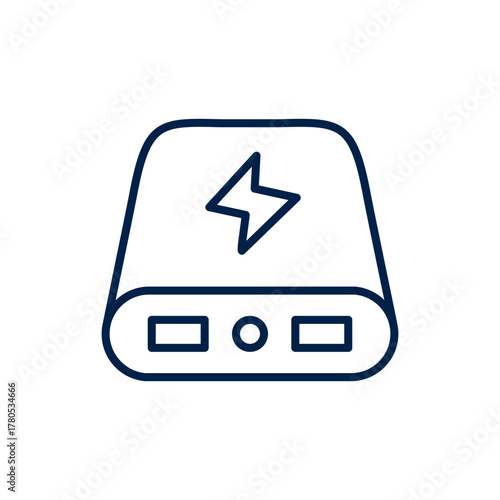 Power bank vector illustration icon design trendy