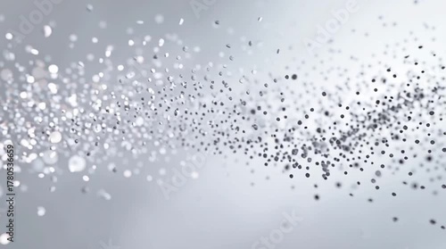 Blue abstract pattern of rain drops on the glass window texture background with clear water droplets and white bubbles