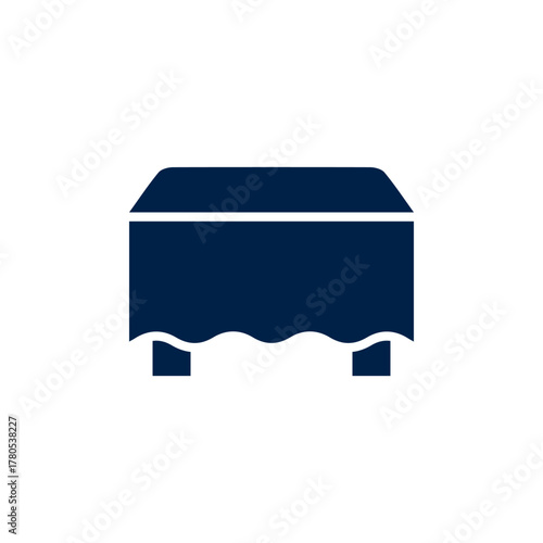 Tablecloth vector illustration icon design trendy