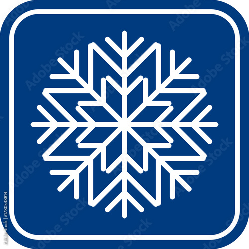 Keep frozen. Snowflake marking. Keep below zero. Air conditioner. Snowflake icon. Marking on the packaging. Low temperature hazard. Freezing conditions. Transport sticker. Product must be kept frozen.