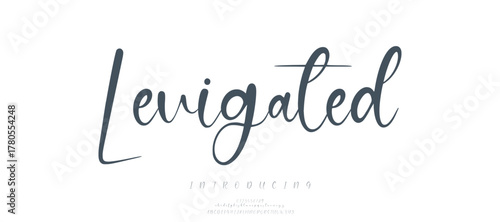 Abstract Fashion alphabet letters font logo. Minimal modern urban fonts for logo, brand etc. Typography typeface uppercase lowercase and number. vector illustration