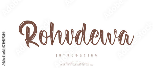 creative modern stylish calligraphy letter logo design