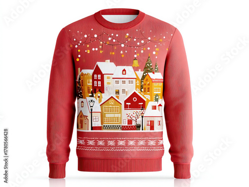 Christmas sweater isolated ...