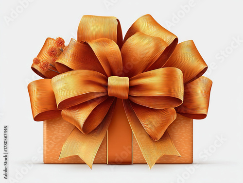 luxurious gold Christmas bo...