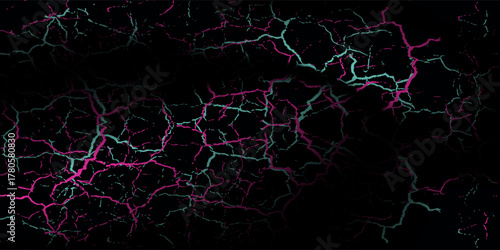 Car sticker wrap banner abstract sporty lines pink blue greenish grunge color combination brush storm thunder modern pattern racing motorsport.