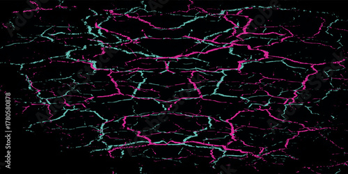 Car sticker wrap banner abstract sporty lines pink blue greenish grunge color combination brush storm thunder modern pattern racing motorsport.