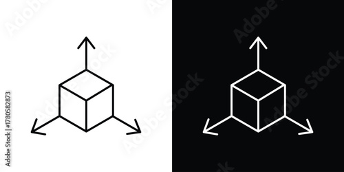 Bim icon logotype designs. modern icon design set