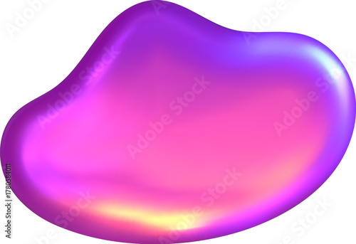 Chrome 3D blob glowing with liquid highlights. Abstract Y2K surface and metallic light create a smooth 3D chrome fluid design.