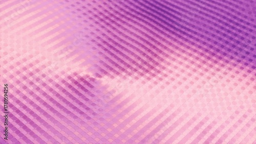 Animated purple mosaic pattern moving diagonally