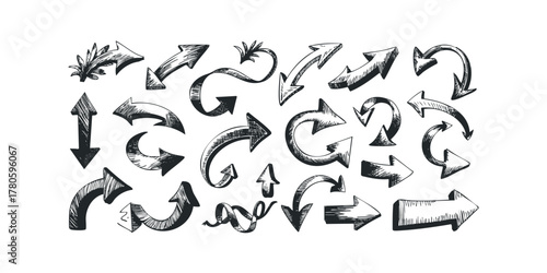 Hand Drawn Arrow Collection