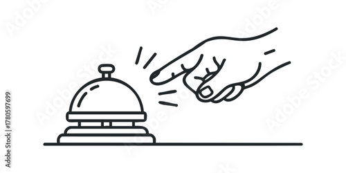 Hand Ringing Service Bell