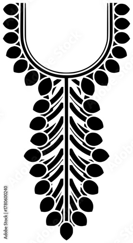 hindi illustration embroidery silhouette ethnic logo ornament icon folk outline henna tattoo floral pattern element lace indian retro orient shape ukrainian vector graphic background