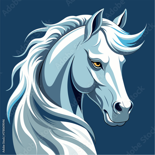 seamless pattern of horse 