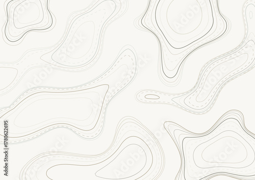 Abstract background with a topography style design 