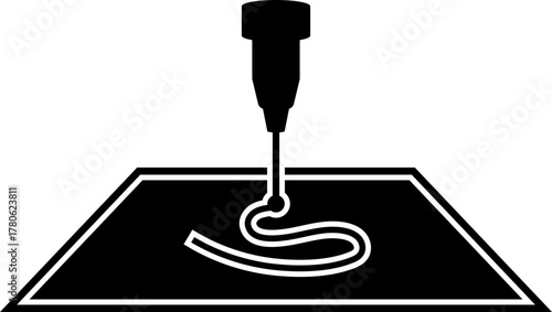 Laser Cutting Machine Icon