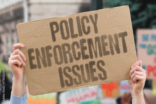 Photos "Policy   Enforcement   Issues" Challenges arise in enforcing laws against migrant sex offenders effectively