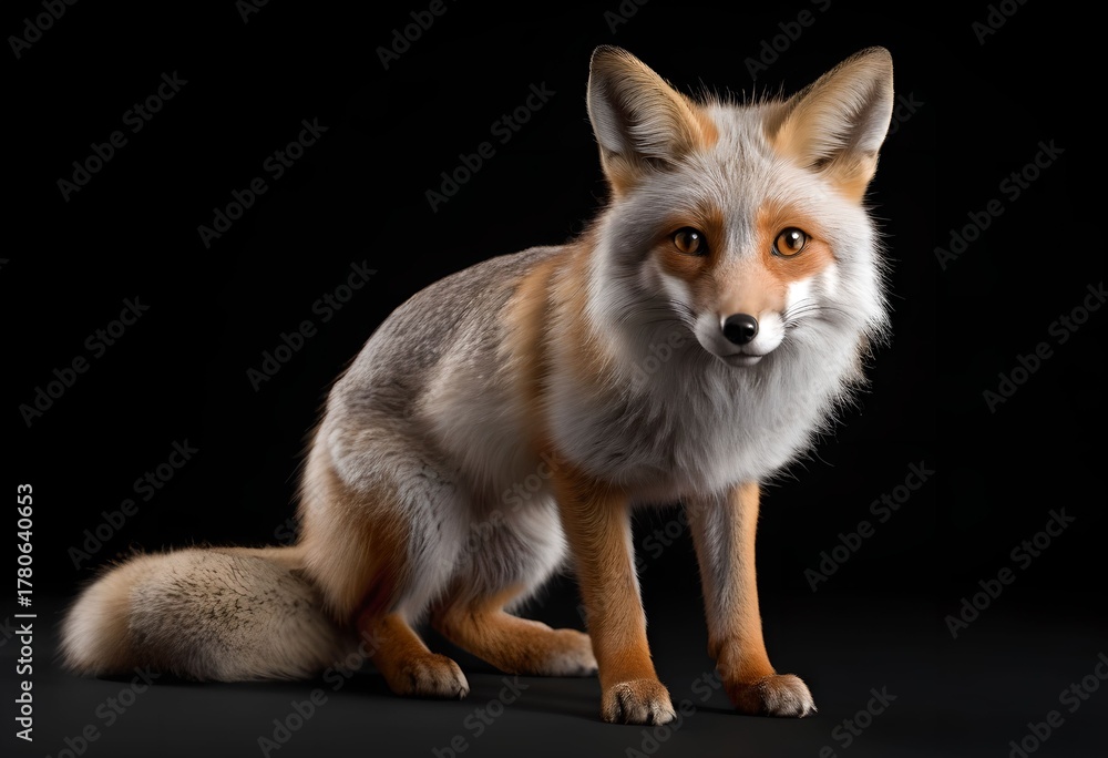 Fototapeta premium red fox vulpes