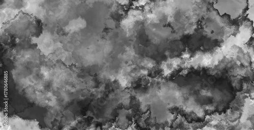 Dark gray texture distressed overlays dirty asphalt texture. Smoky scratched textured, black textured, vapour textured aquarelle painted. White smoke pastel watercolor backgrounds for website, flyer