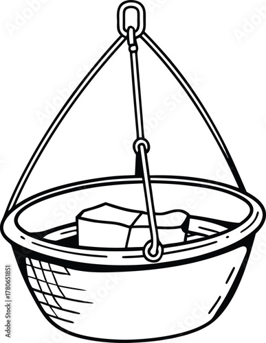 boat on a white background