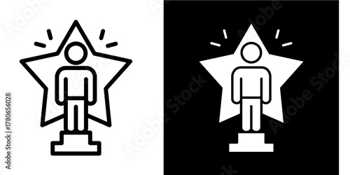 Role Model  Icon Set White Mix Style Collection