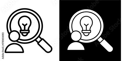 Opportunity Advice  Icon Set White Mix Style Collection
